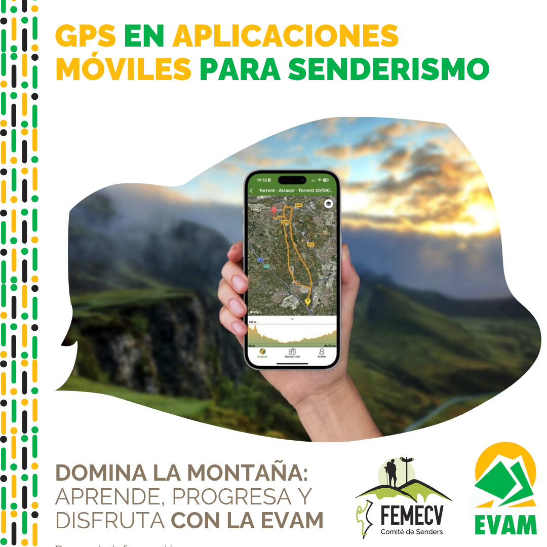 Curso de “GPS en aplicaciones móviles para senderismo”