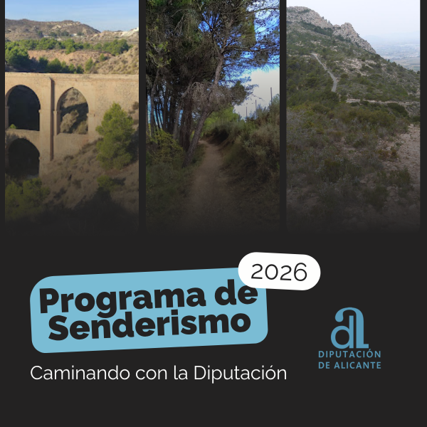 Torna el Programa de Senderisme de la Diputació d'Alacant