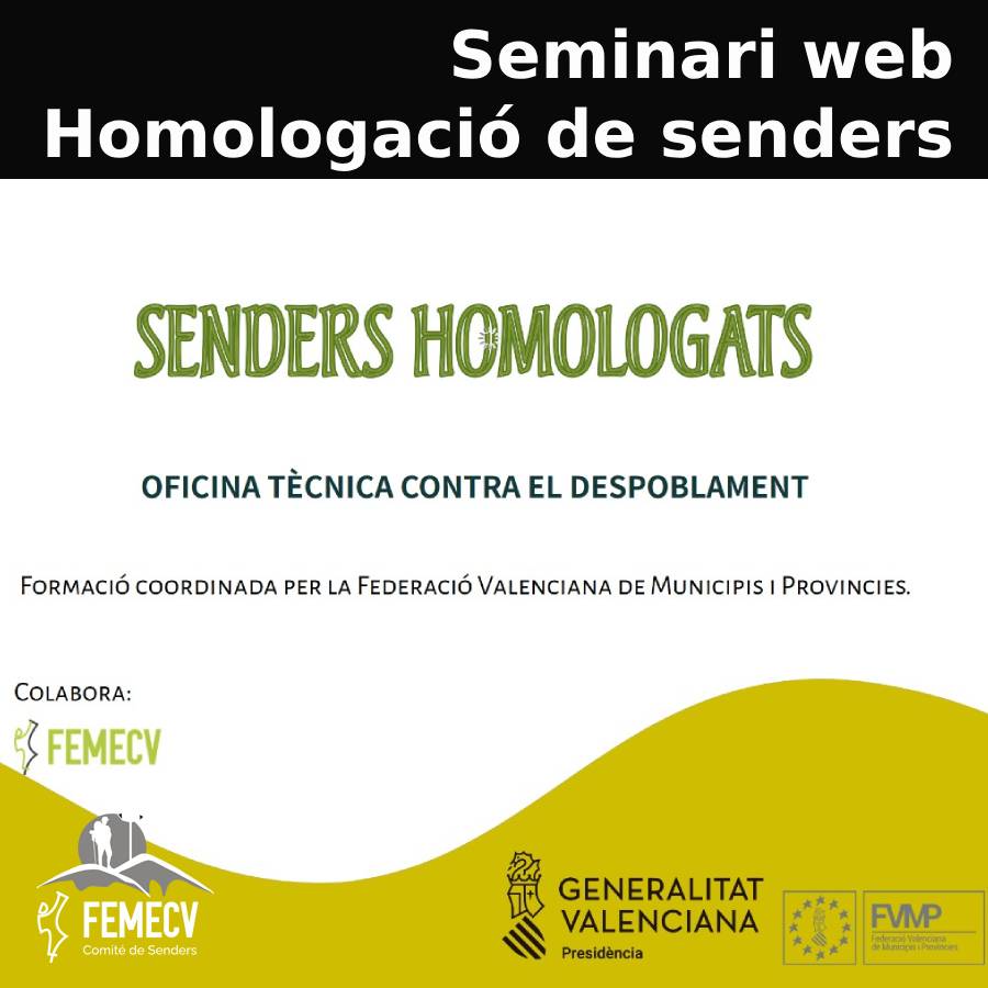 Seminari web “homologació de senders”